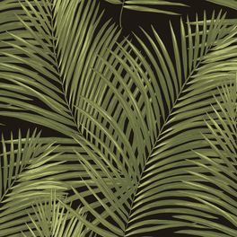 Широкие обои с пальмами из каталога Амазония можно купить в ОДизайн